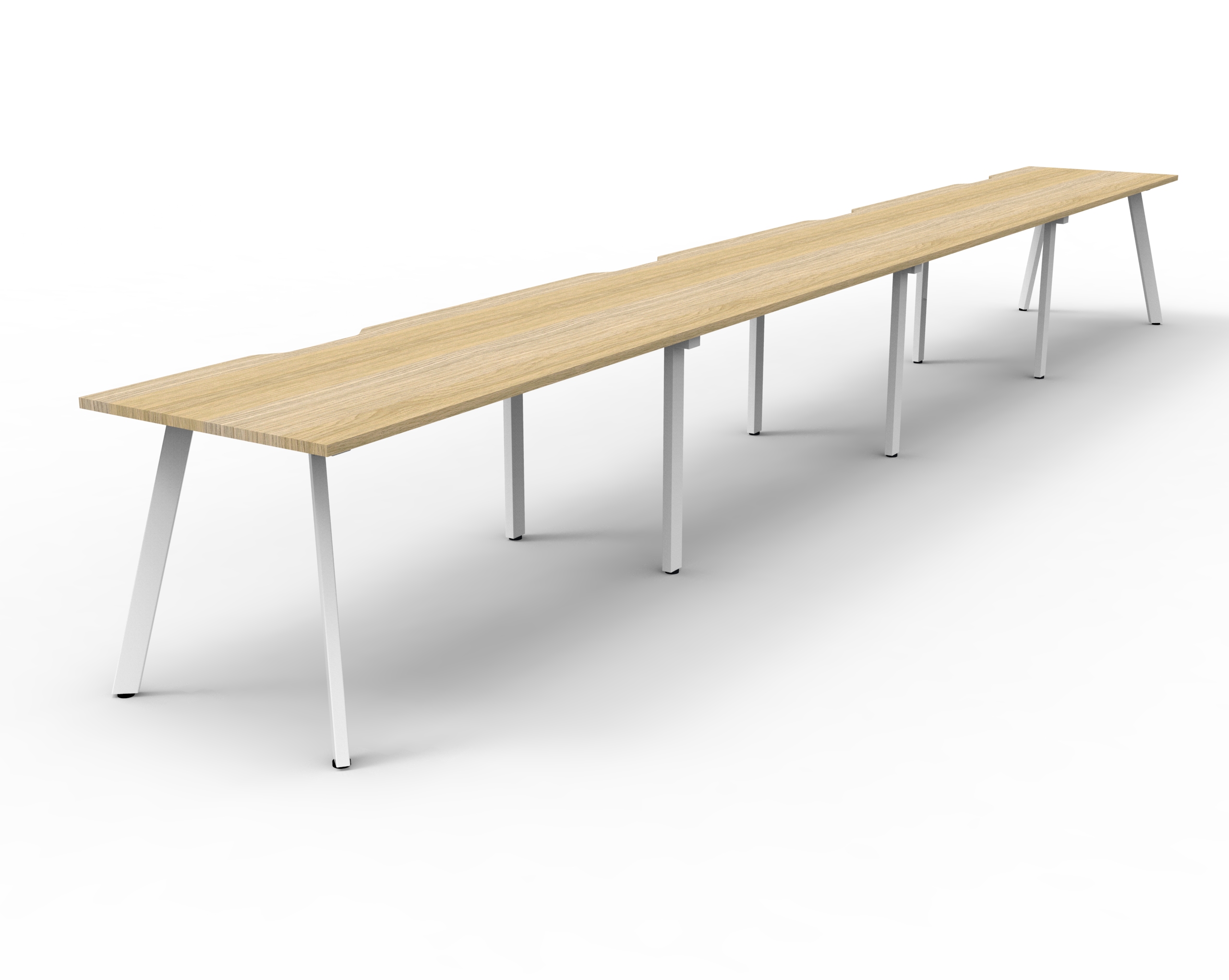 Eternity 4 Person Single Sided Workstations